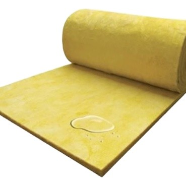 Wall Or Roof Thermal Insulation With Aluminum Foil Veneer Glass Wool Blanket